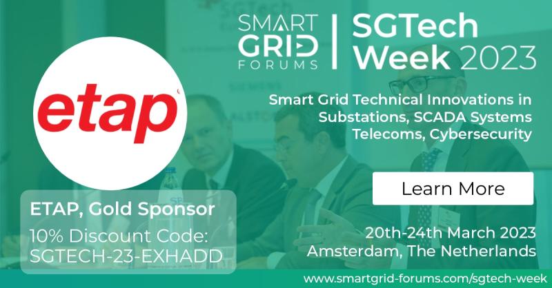 Proud sponsor of SGTech Week 2023 in March, Amsterdam. Join us at our exhibit to discuss grid innovations and the integration of renewable energy.
Use our 10% discount code: SGTECH-23-EXHADD for reg: smartgrid-forums.com/sgtech-week

#renewableenergy #gridmodernization #smartgrids