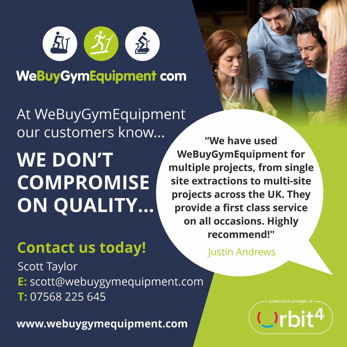 Officially the smartest way to sell used gym equipment in 2023. 
Less hassle, a better price plus FREE valuation and FREE extraction. 
webuygymequipment.co.uk #webuygymequipment #gymauction #orbit4 #sellcommercialgymequipment #fitnessequipmentsell #buycommercialgymequipment #fit