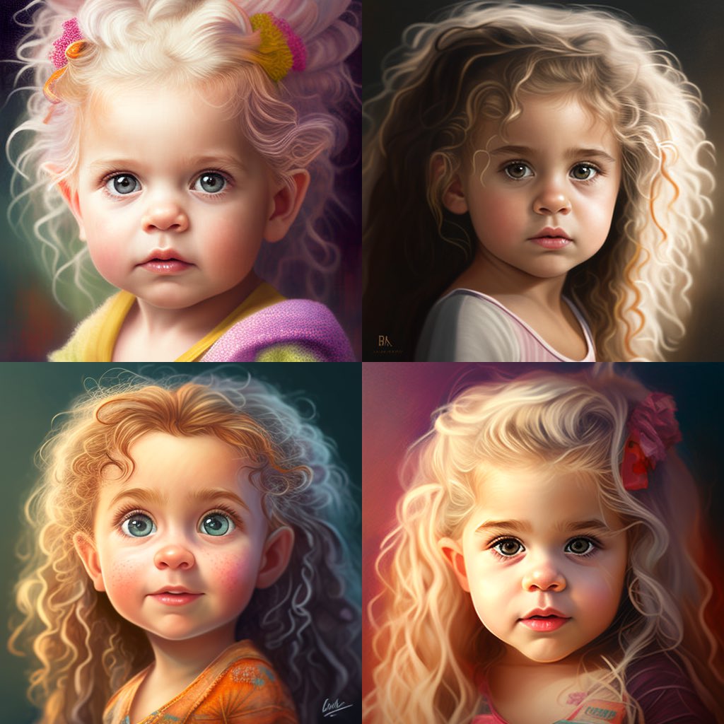 NelissaRM's tweet photo. Empecé a jugar con AI (Artificial Intelligence) y esto es lo que salió. #Britney #Shakira #JustinT #Nefertiti https://t.co/1T2hE8GNAt
