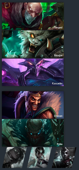 🙀 🙀🙀Se ha leakeado uno de los drafts de la última scrim de Phx 🙀 🙀🙀