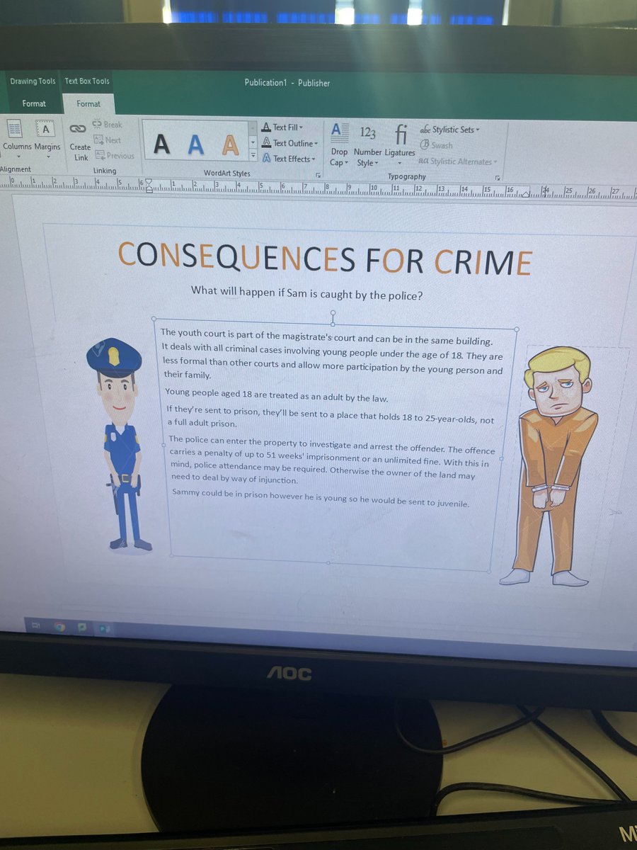 In Achieve today students read Chapter 3 of 'The Boy who steals houses', they discussed consequences of committing a crime, discussing how the Crown courts work and Youth Court. <a href="/PaperFury/">CG Drews</a> <a href="/Elloweshallspo1/">Ellowes Hall Sports College</a> <a href="/MrsToroPearce/">MrsToro-Pearce</a> <a href="/MrsGTilley/">MrsGTilley</a>
