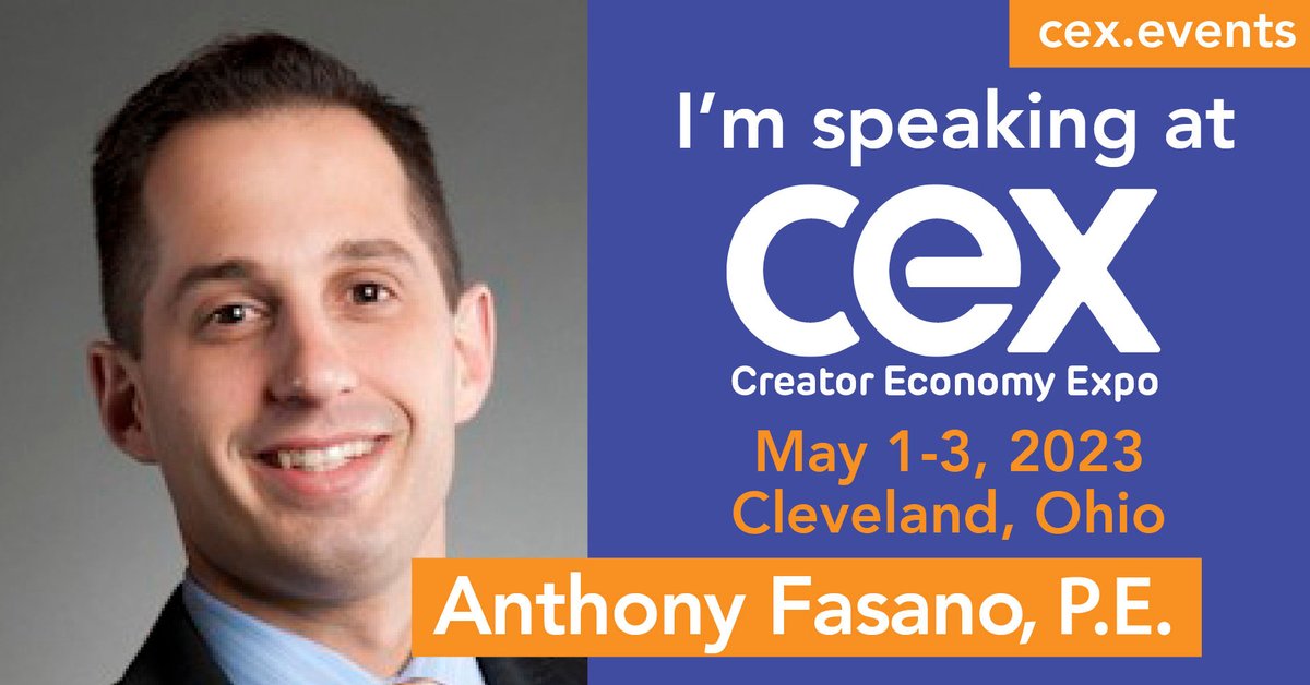 WILL YOU BE IN CLEVELAND FOR THE CREATOR ECONOMY EXPO? Register now to save $100 before the Super Early bird pricing ends on January 27th.  Don’t wait.  Register now here 👉cex.events with code SPEAKERFRIEND #CreatorExpo #CreatorEconomy #ContentBusiness