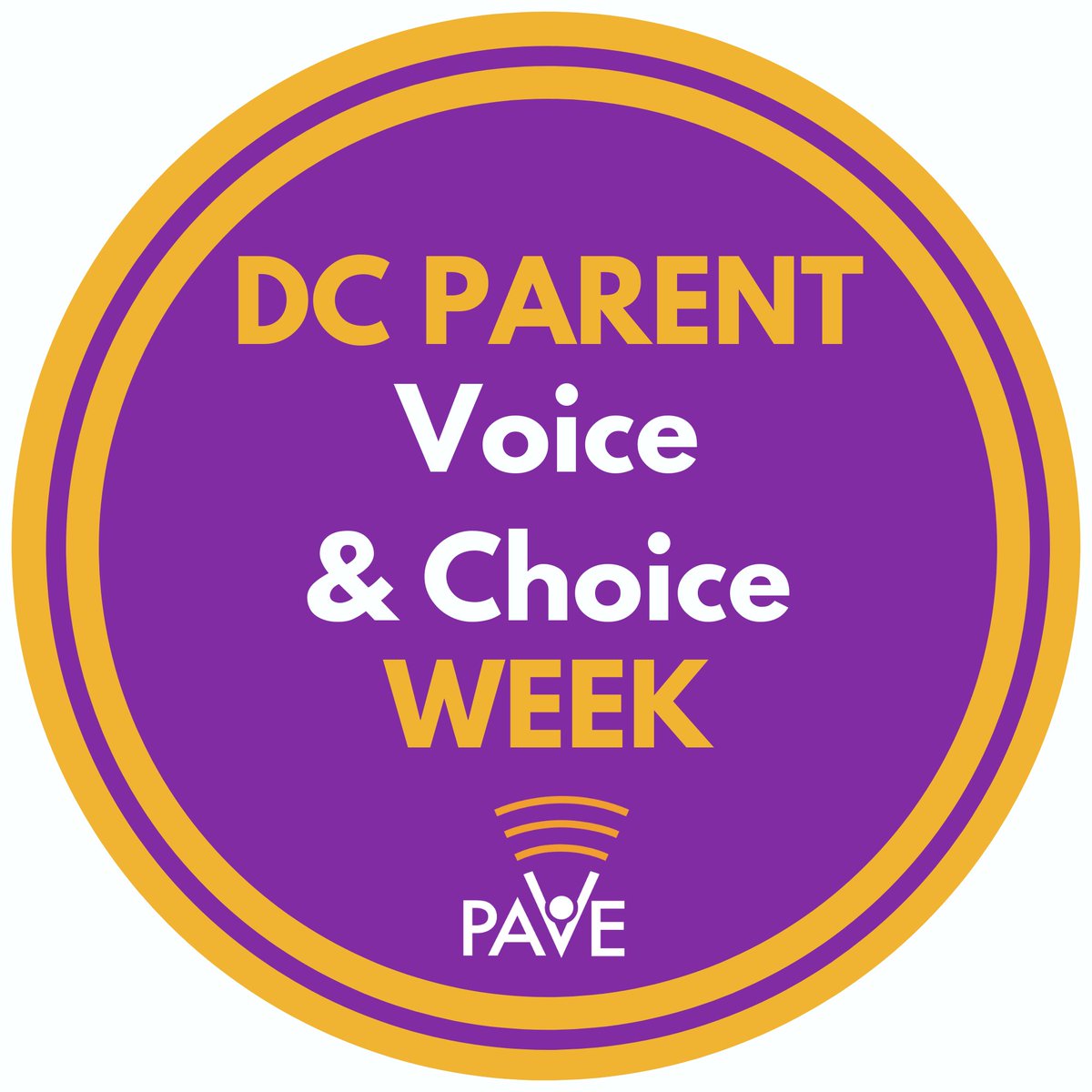 dcpave's tweet photo. ☀️Good morning &amp; happy #DCPVCW!! Thank you to our DC leaders who will be celebrating this historic week of parent engagement with @dcpave parent leaders &amp; families beginning TODAY! #VoiceandChoice #DCParentVoiceandChoiceWeek #PurpleWave #ParentPower🙌🏾💜 https://t.co/QSy4Gn2UuL