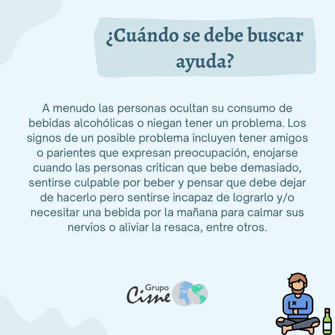 grupocisnesas's tweet photo. Según la OMS, está comprobado que existe una relación causal entre el consumo nocivo de alcohol y una serie de trastornos mentales y comportamentales. https://t.co/C4bQrEVSIc