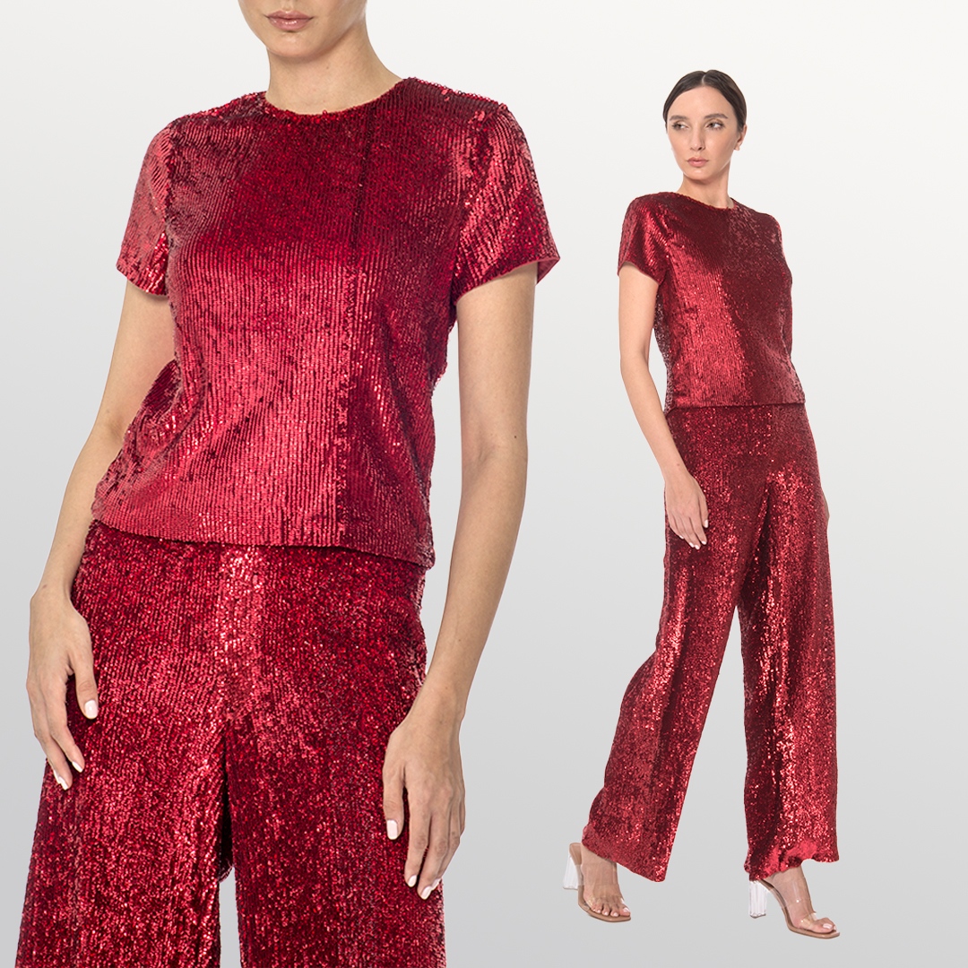 elilhaam's tweet photo. ❤️ When in doubt, wear RED! And if it's sequins, even better!⁠
⁠
This gorgeous and stunning all-over red sequins set by Emily Shalant will catch everyone’s eye.
⁠
Discover our trendy sequins selection at https://t.co/FiiWGLe8UF ✨

#fashion #luxuryfashion #redset #runwayoutfit https://t.co/JpUZcFbnXG