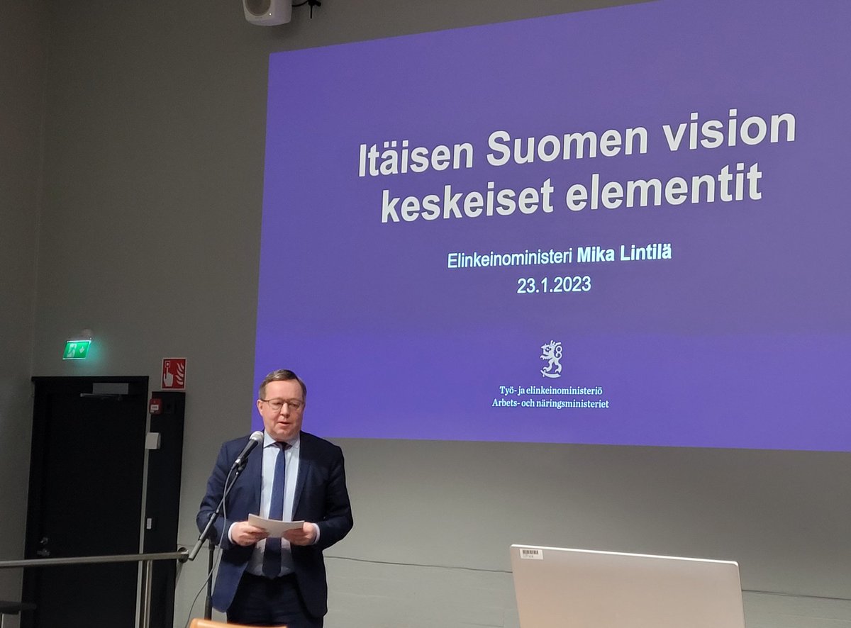 Itäisen Suomen kasvutarinaa tulevaisuuteen. Työvoimaa, infraa, kuntien yhteistyötä ja koulutusta tulee meidän paketoida yhteen, jotta saamme pääomaa ja investointeja sijoittumaan Etelä-Karjalaan.