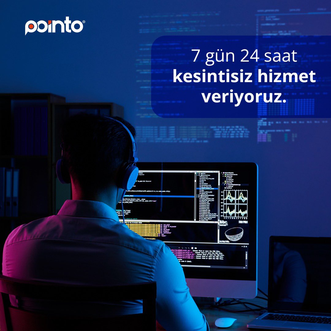pointocomtr's tweet photo. Pointo danışmanları tüm süreçlerinizde sizinle!
7/24 desteğimiz ile dilediğiniz zaman bizimle iletişime geçebilirsiniz: https://t.co/ddbBO1Hr0H
#pointo #pointocomtr #yazılım #yapayzeka #müşteriilişkileri #kurumsalperformans #işealım https://t.co/MiCvKefILR