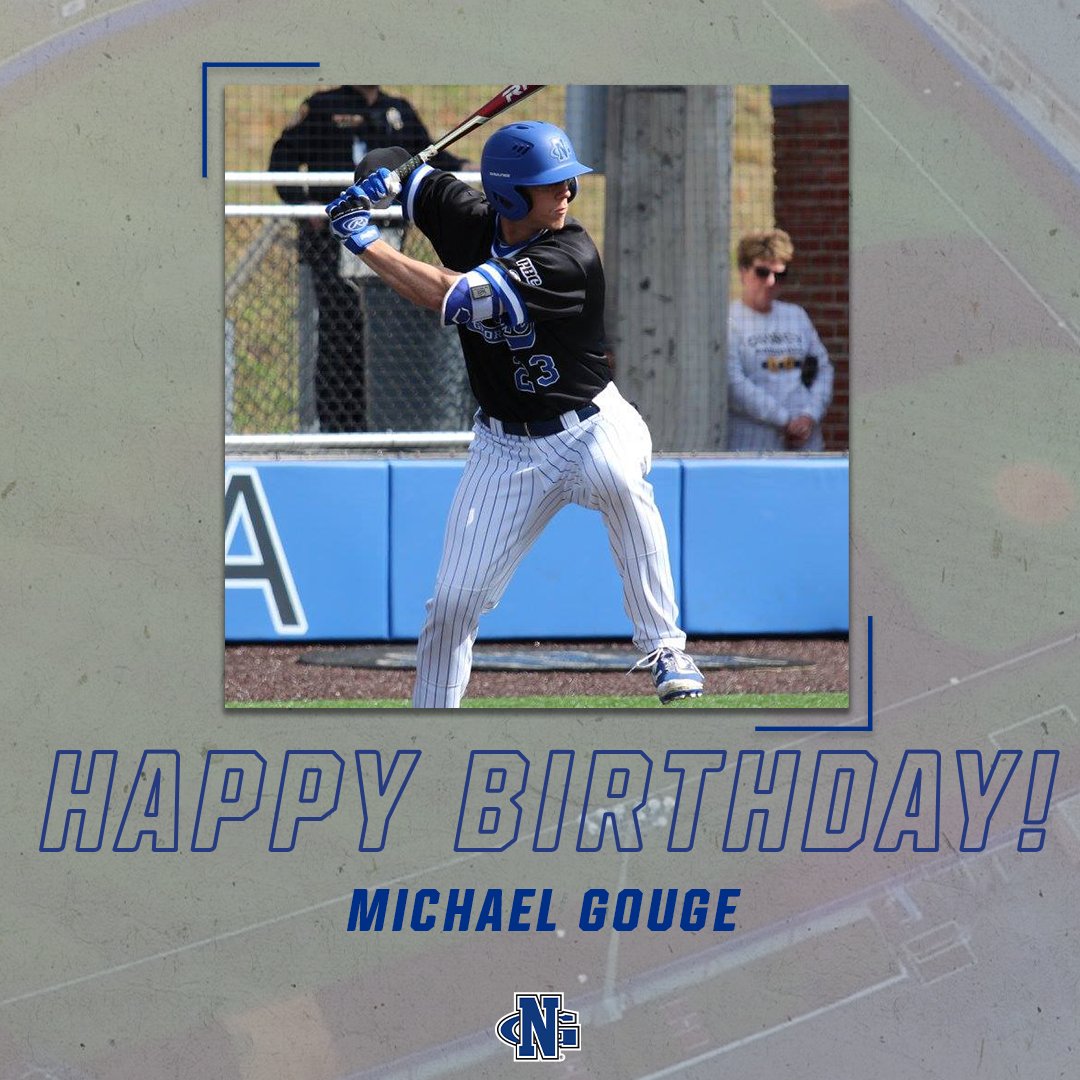 Join us today in wishing a happy birthday to 2017 alumni Utility Player @michaelgouge .. in 1 year at the NG he left his mark and was a true leader of the standard of North Georgia Baseball. #ItsAllAboutTheNG