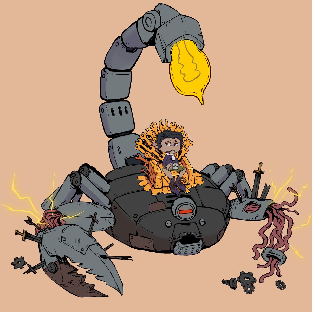 Did I already say Gm?🤔

Gm Halflings👋🏽

#Adventurousbeasts #Halflings