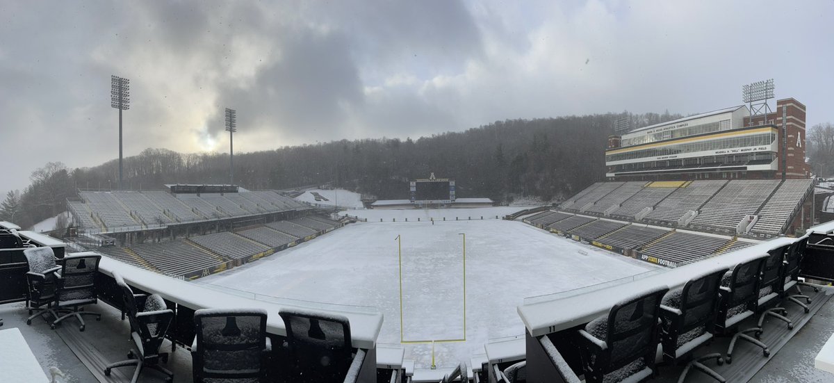 ❄️❄️ WELCOME TO KIDD BREWER STADIUM, LET’S PLAY SOME FOOTBALL❄️❄️