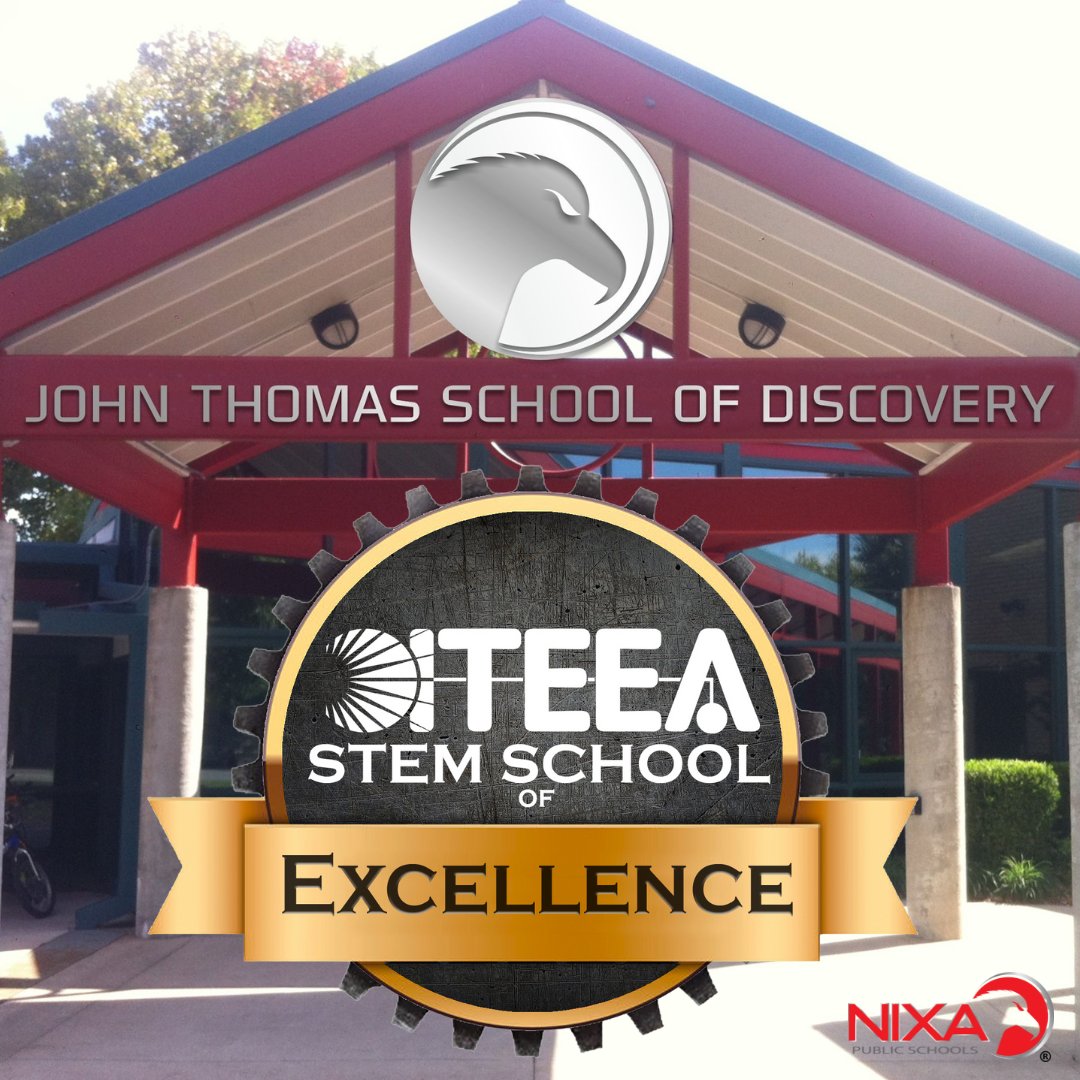 The International Technology and Engineering Educators Association (ITEEA) has named John Thomas School of Discovery an ITEEA STEM School of Excellence. 🦅

This honor is one of the great achievements granted by ITEEA and reflects the school’s amazing work and accomplishments. 👏