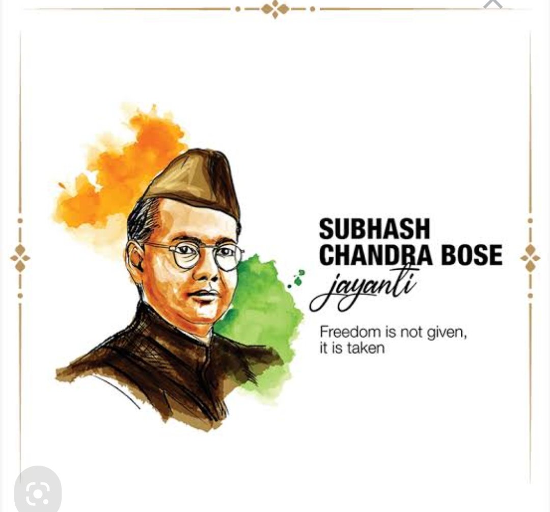 Santosh28096406's tweet photo. #Subhash_Chandra_Bose
तुम मुझे खून दो मई तुम्हे आज़ादी दूंगा।
@khatkarvir @VijayKu62117666 @Vijphykaushik @KKBHATIA2679 @MirianMuhsa @Gyan441572551 @RajanGu70516410 @AshaTha18125779 @SurjitS02884296 https://t.co/pAE4Y1ChhA