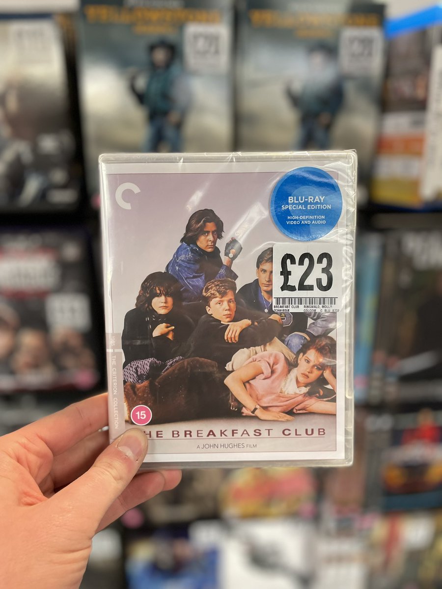 🚨 NEW THIS WEEK 🚨 • #PreyForTheDevil • #QueenOfSpades • #Yellowstone ...and on the collector's side... • #TheBreakfastClub on Blu-Ray, courtesy of @Criterion All available now in-store! #fopp #cambridge #foppcambridge #gettofopp #dvd #bluray #music #recordstore