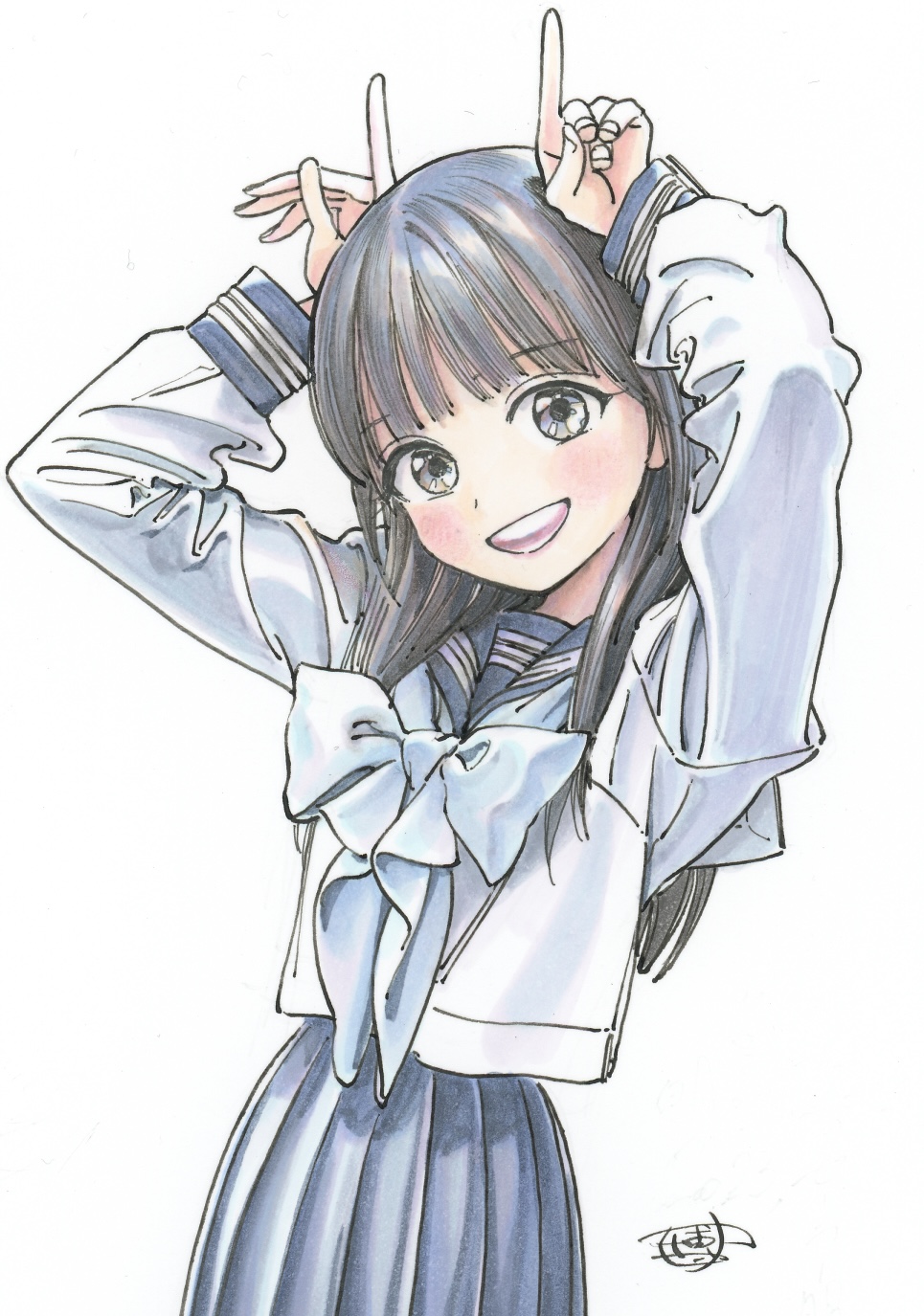 明日ちゃんのセーラー服　11巻　アクスタ TVアニメ「明日ちゃんのセーラー服」描き下ろし新作グッズ 9月発売!