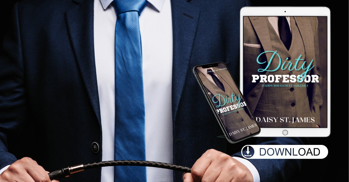 DaisyStJames78's tweet photo. She's his student. He should know better. https://t.co/nc6XADa4OM
#AgeGapRomance #ContemporaryRomance #daddyissues #studentteacher #ForbiddenLove #AuthorsOfTwitter #romancereaders #romancebooks #standalone #dirtyprofessor #daisystjames #smuttyromance #KindleUnlimited #MustRead https://t.co/usmZWVu8Qn