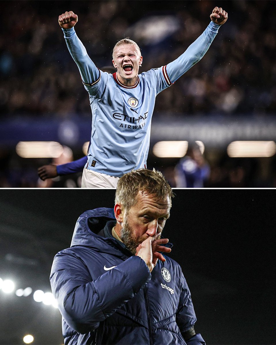 ESPNUK's tweet photo. It's almost February and Erling Haaland has more Premier League goals than Chelsea this season 😅 https://t.co/xHXSTeZC3u