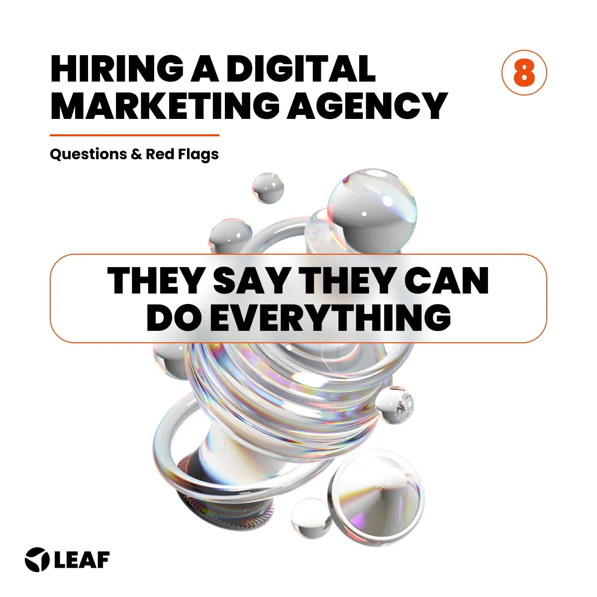 Depending on your needs and budget, a generalist agency that claims they can do it all for you definitely sounds worth it. Capability to do everything at a high standard is rarely the case, and we've heard the same from our clients too.
Learn more here: buff.ly/3ukFVc8