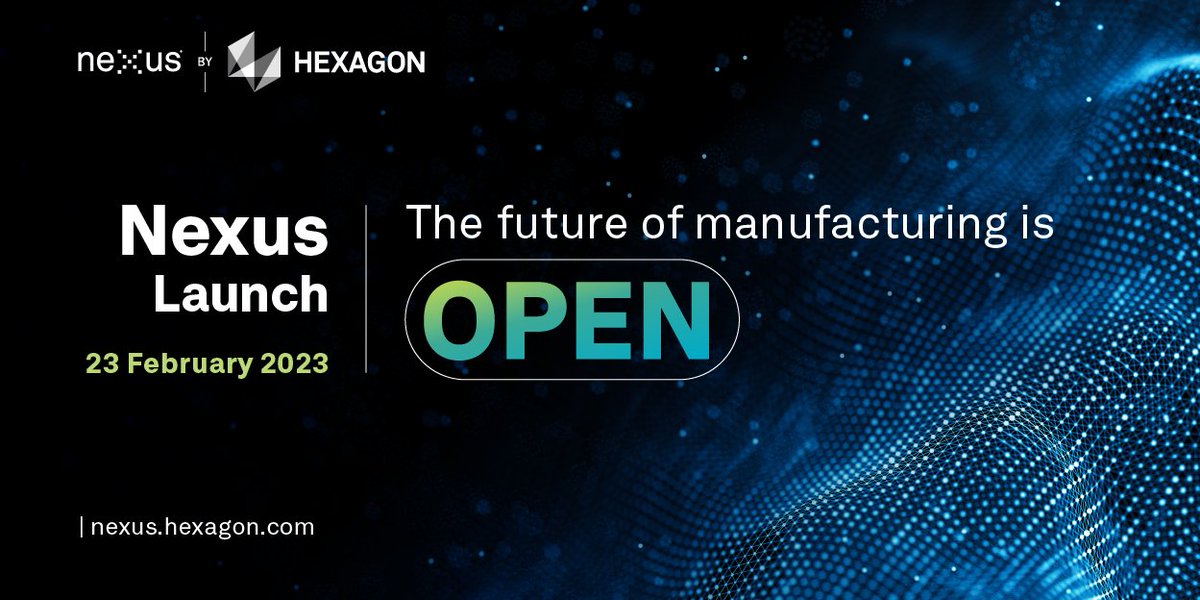FTI_FormingTech's tweet image. Join us on 23 February for the virtual launch event of Nexus, an open platform for digital engineering &amp;amp; manufacturing collaboration and innovation. 
Register now: hxgn.biz/3kunLmF 
#DigitalTransformation #SmartManufacturing #Nexus #digitalengineering #digitalmanufacturing