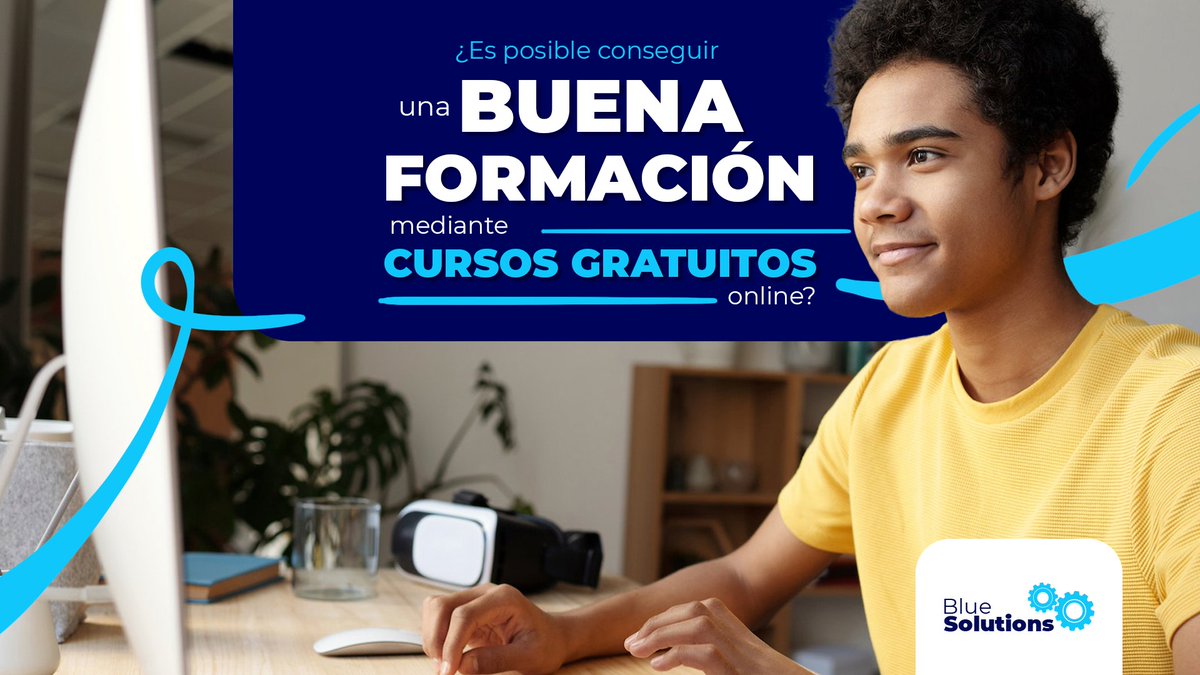 BluesolutionsE's tweet photo. Los invitamos a leer nuestro nuevo blog sobre la formación mediante cursos gratuitos online. ¿Crees tú que se puede aprender de manera correcta a través de estas plataformas?

Leer más: https://t.co/zgPwaWlSMw https://t.co/S9vNFzkjNH