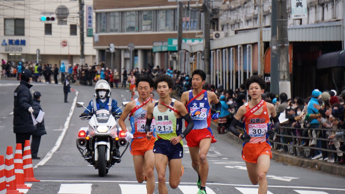 4年ぶりの都道府県駅伝でした。
和歌山県チームで走れたことと西澤と並走できたことがすごく嬉しかったです！

久々に若林との広島遠征はまじ楽しかった⛩️