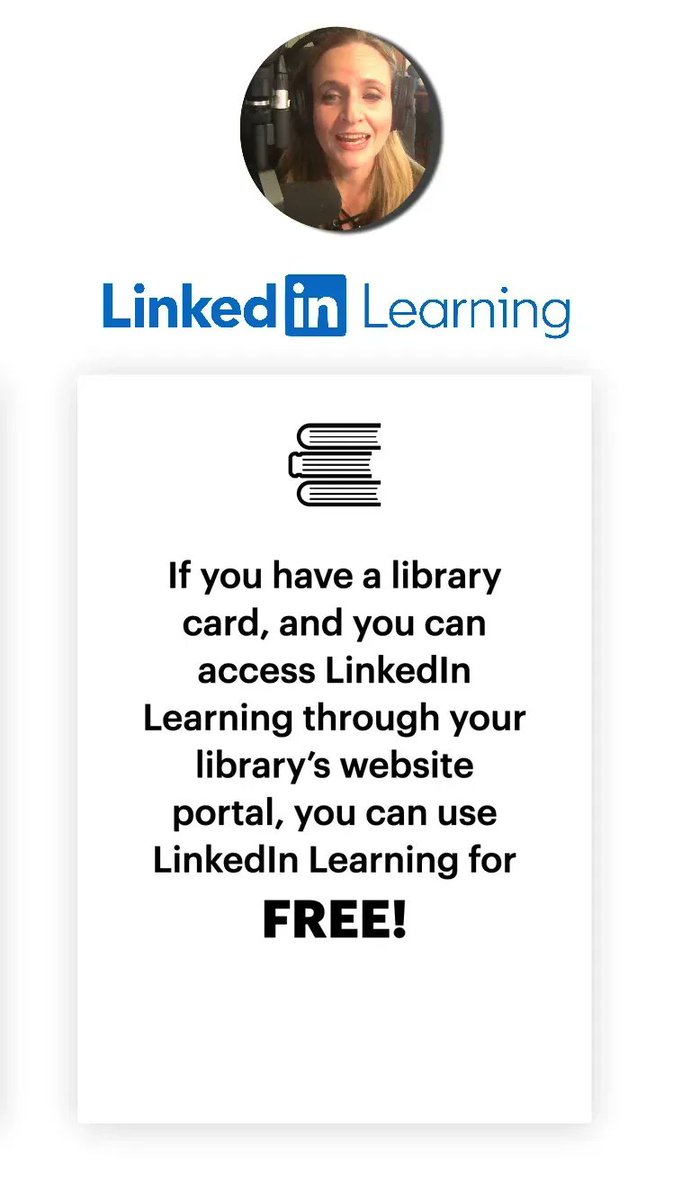thesingingpro's tweet image. How to Use LinkedIn Learning for FREE! 
#thesingingpro #singlikeapro #singuniversity #singinguniversity  

🎥 Watch the video here! 👇🏻
buff.ly/3IWl8Ej