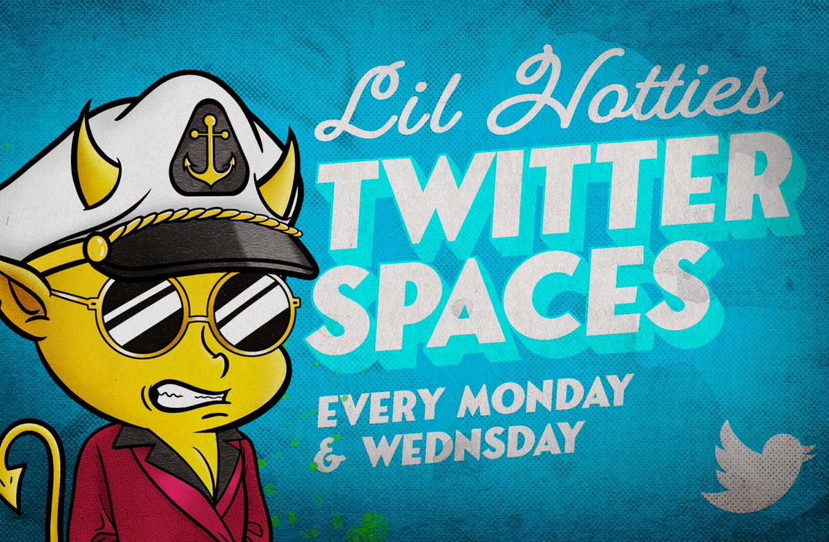 Come and vibe with the Hotties and join us on our Twitter Space @ 4PM PST🔥