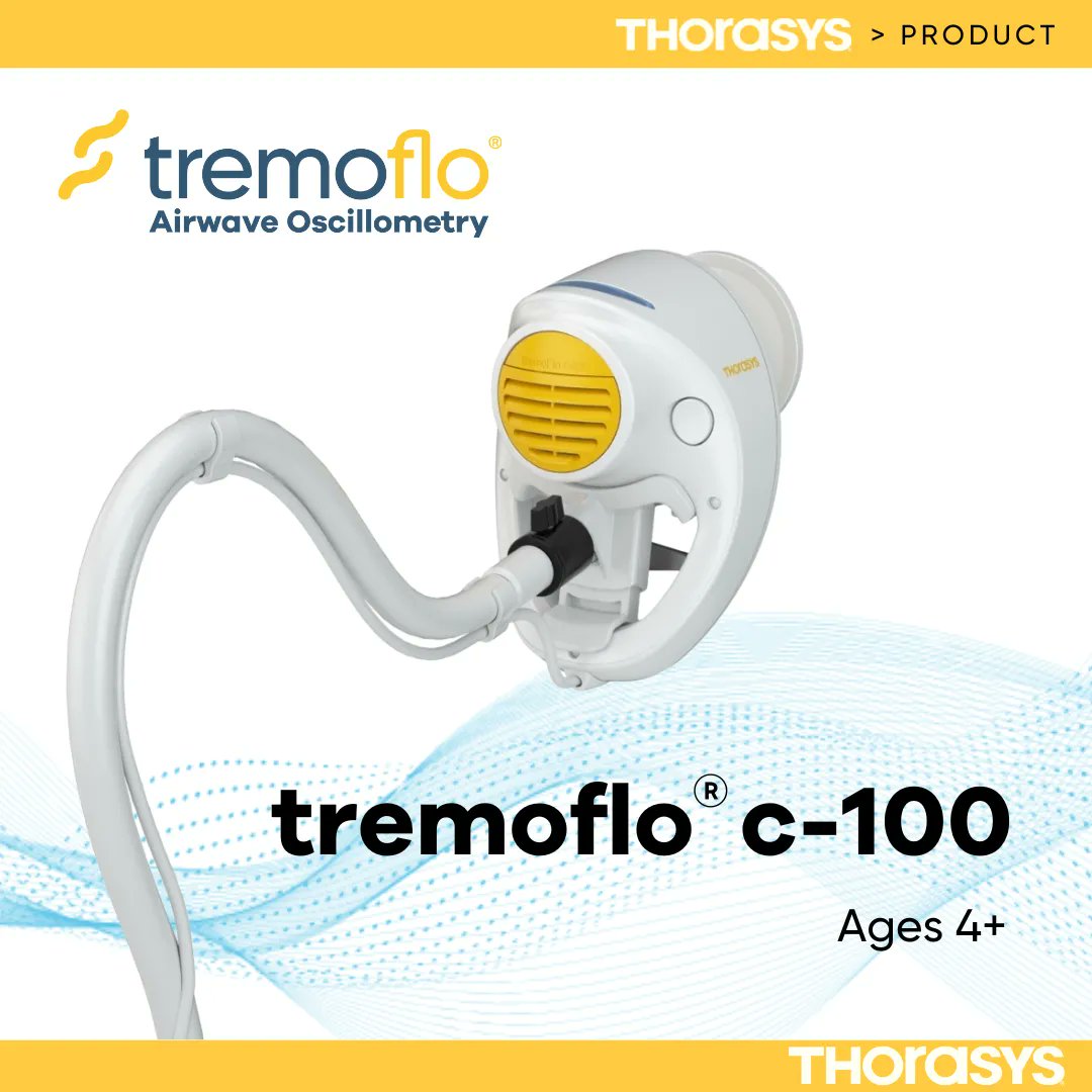 THORASYS's tweet photo. The tremoflo® C-100 can help you facilitate pediatric patient visits with our Oscillometry technology. It is patient friendly and requires minimal effort in pediatric patients.
It can be used in a wide spectrum of patients, starting with preschool children (4+ years). https://t.co/8i9BFCgbRB