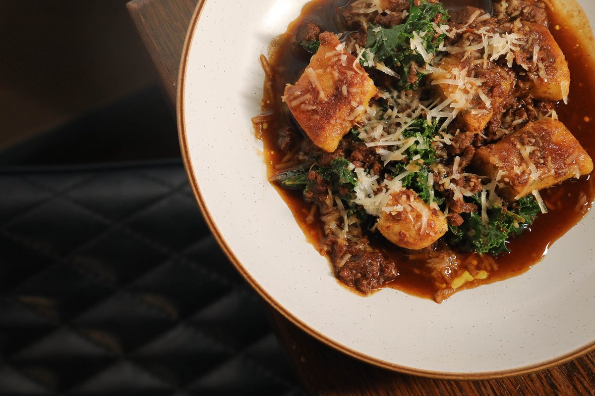 homepopup's tweet photo. Venison Ragu With Potato Gnocchi, Kale & Parmigiano Reggiano (Gfo)
Now on the Prix Fixe menu here at Home!
Book https://t.co/hgbBT6FBgg
#homebelfast #prixfixemenu #homerestaurantbelfast #belfastrestaurants #localbelfast https://t.co/edCuT00yuW