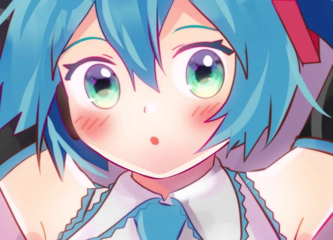 ごろごろミクさん#初音ミク 
