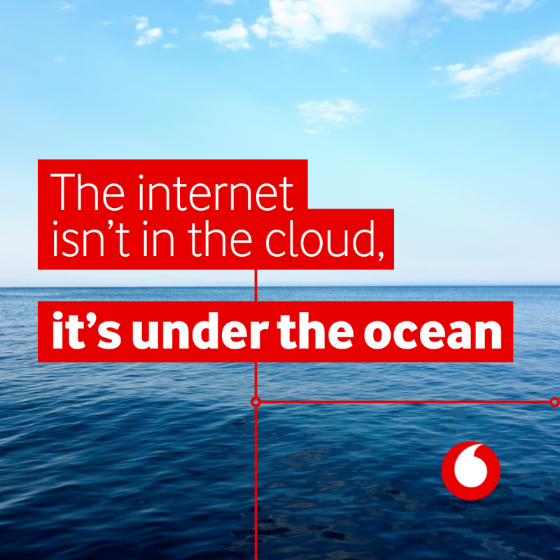VodafoneGroup's tweet photo. #DidYouKnow that subsea cables carry a majority of the world’s inter-continental data? 🌊📶

@Vodacom is bringing #2Africa - the largest ever subsea cable system - to South Africa's Eastern Cape.