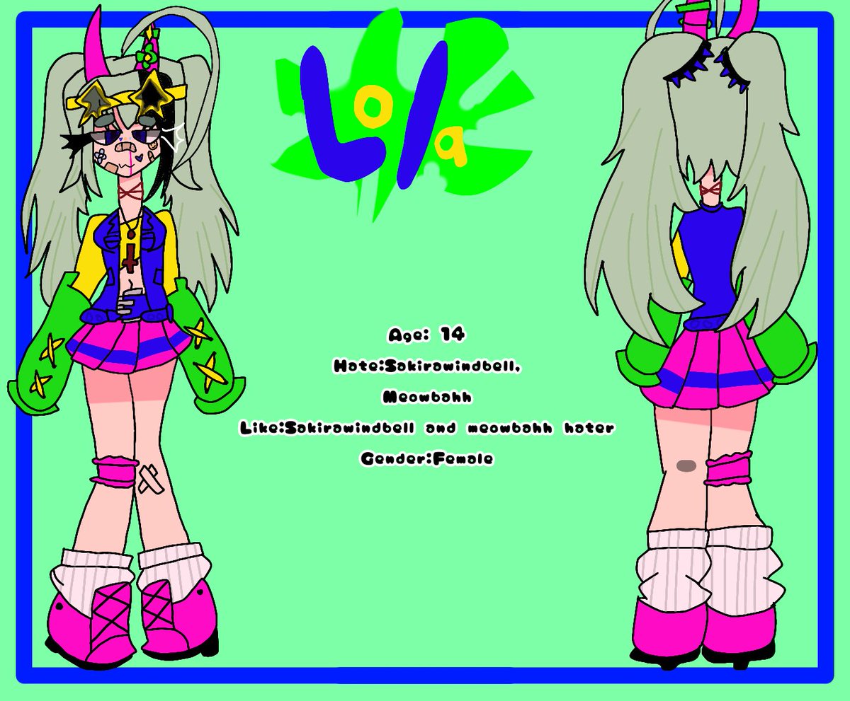 spirir_XD's tweet photo. The design about Lola is out! ^^
#sakurawindbellsucks #sakurawindbell�� #Lola #Design https://t.co/FsZh1uFBsM