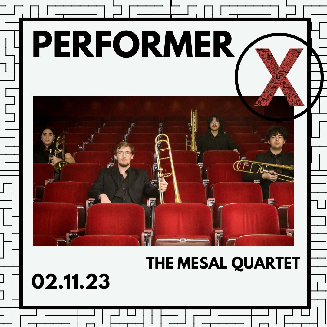 TEDxTxStateU's tweet image. This group is a student led quartet made up of four TXST Trombone Studio members. You won’t want to miss this! 

#TXSTCompleX #compleXstate #TXST #TEDxtalks
