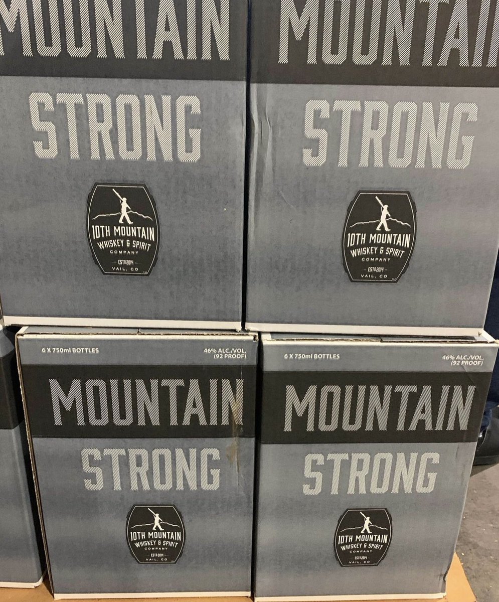 GM on this fine Monday BLT! 

Ourselves and our partner <a href="/10thmtnwhiskey/">10thMountainWhiskey</a> are happily #MountainStrong!

We can’t wait to continue to represent these hero’s on our journey. 🥃