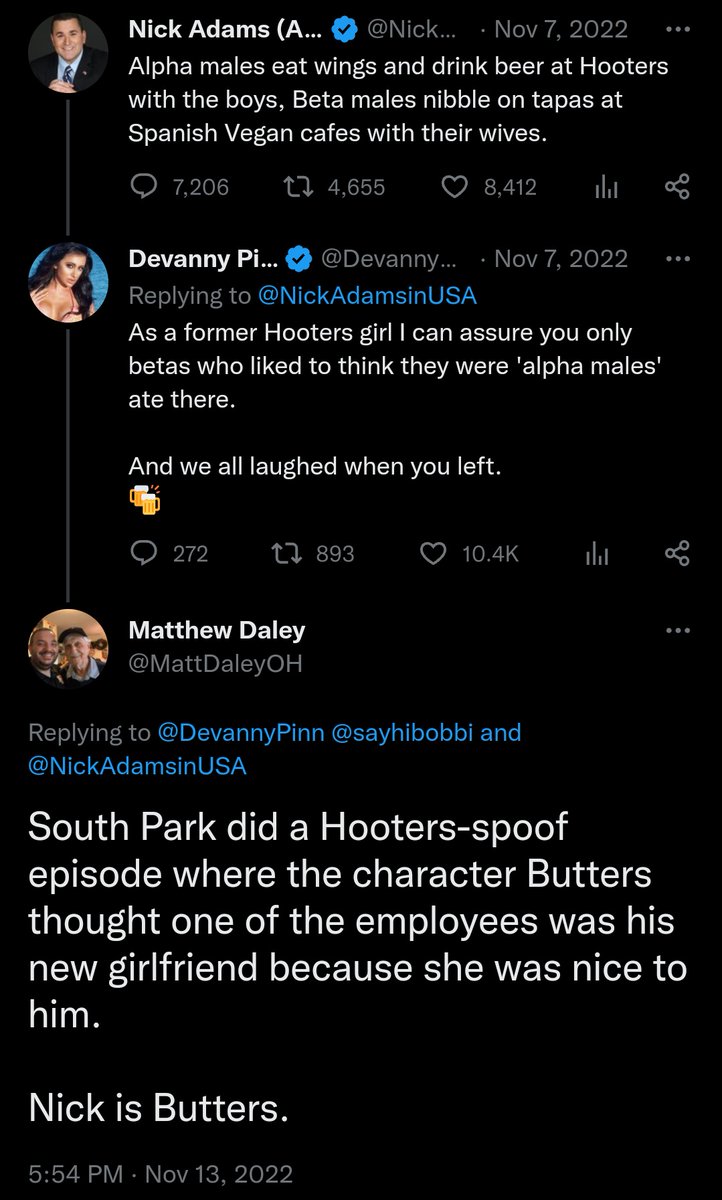 kasvismafioso's tweet image. 😂 #NickAdams #AlphaMale #Hooters