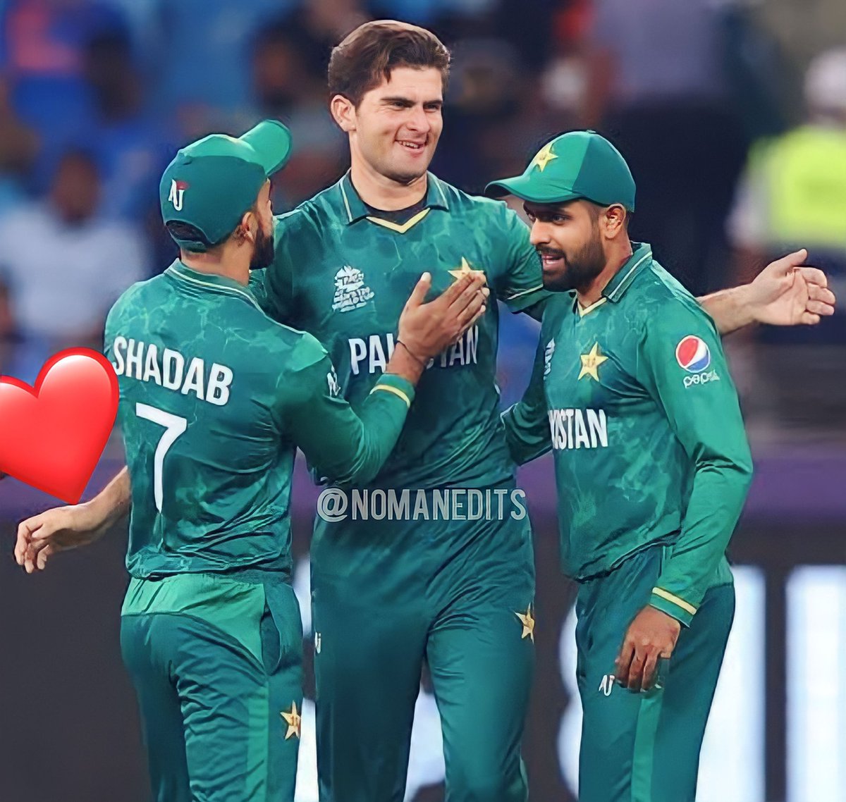 usmansatti476's tweet image. My heartiest condolences to Tharki Nibbis around here, as Shadab, Shaheen, Haris, Shan, Rizwan, Nawaz, Hassan all are either engaged or married, only Babar Azam left, may Allah keep safe our Babar from Evil eyes. #Cricket #Nibbis #Stars