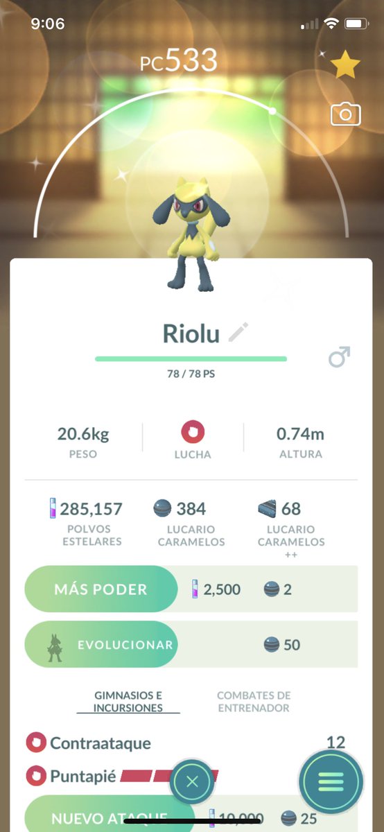 AkumaGengar's tweet photo. Luego de tantos años, al fin eclosiona este yellow baby! #riolushiny Wow como brilla! https://t.co/5QKDMhsLf0