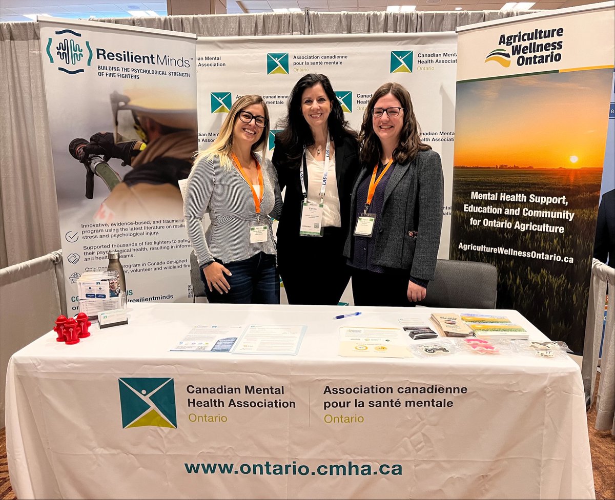 Happy to be at the <a href="/ROMA_Ont/">ROMA</a> conference today with the <a href="/CMHAOntario/">CMHA Ontario</a> team! Looking forward to connecting with leaders from across the province to discuss the need for #mentalhealth and #addictions supports for our rural communities.