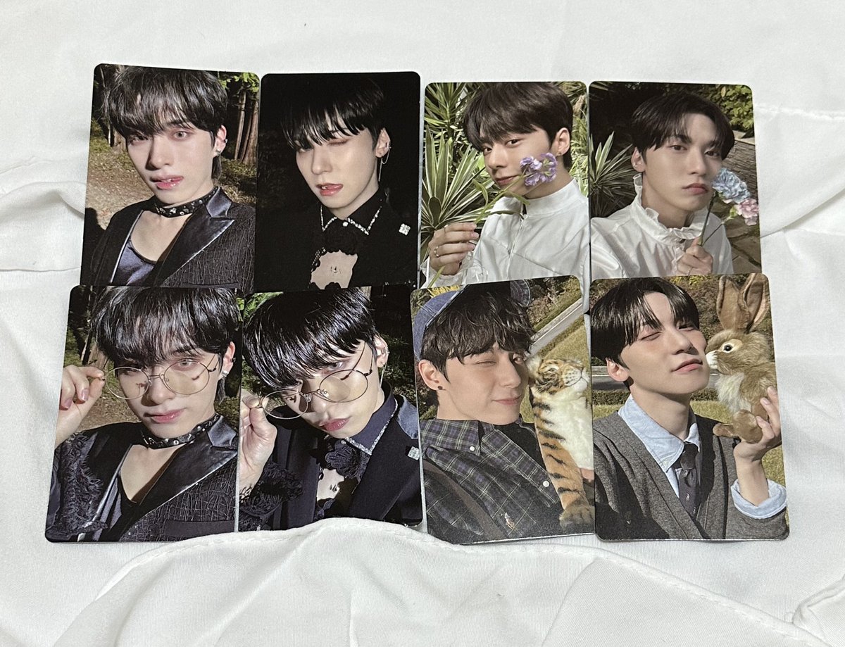 ussss96's tweet photo. ONEUS トレカ 交換 シーグリ MD ツアーグッズトレカ 

譲✩画像の物 ゴニ、ファヌン、シオン
求♡未所持ソホ優先
無限回収の物も有♡

交換可能な方いましたらリプ又は
DMお願い致します(⁎ᴗ͈ˬᴗ͈⁎)♡

#ONEUS  #ONEUS交換 
#ONEUSトレカ交換 #トレカ交換 https://t.co/GTci8SCnTN