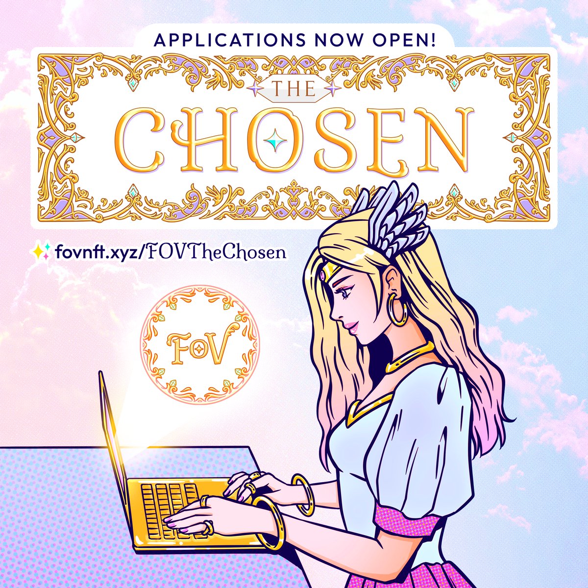 Application for The Chosen is now OPEN. ⚜️
Are you worthy of entering the City of Angels?

fovnft.xyz/fovthechosen