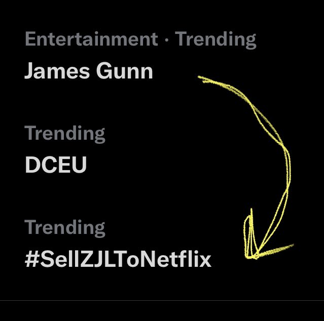 LaMadeleine1's tweet image. #SellZSJLtoNetflix is in response to Gunn. @wbd should reconsider #SaveDC