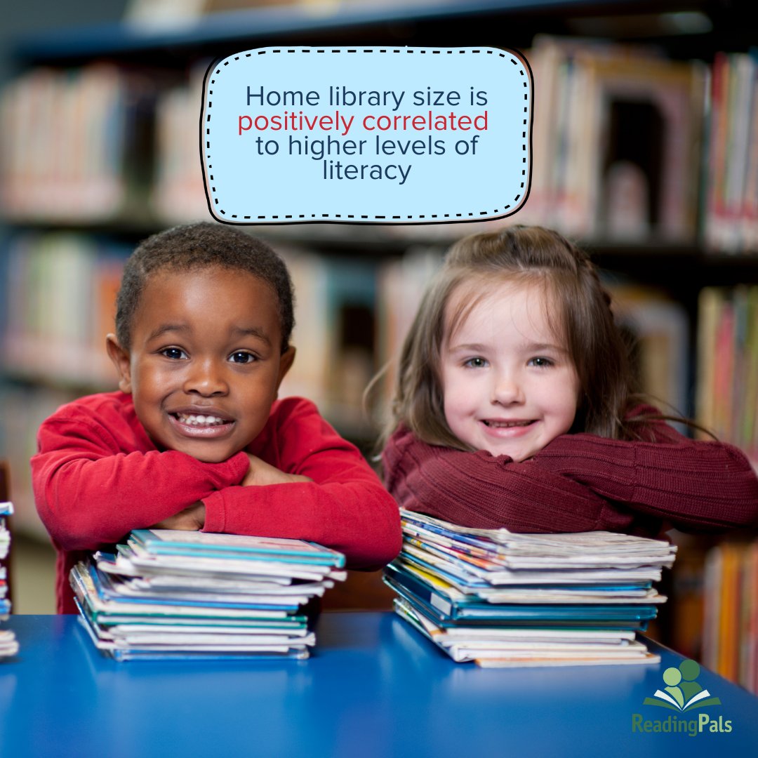 ChildMovementFL's tweet photo. In some middle-income neighborhoods, the ratio of books to children in is 13:1. In contrast, some low-income neighborhoods have a ratio as low as 1:300.
We aim to help expand home libraries for our #ReadingPals students, as they receive 17 take-home books a year. #MentoringMonth https://t.co/zWNsilmmhU