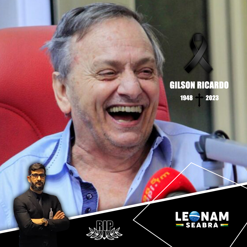 leonamseabra's tweet photo. Radialista Gilson Ricardo (74) faleceu neste domingo vítima de um infarto fulminante.

Leonam Seabra
#leonam #leonamseabra #política #gilsonricardo #jornalista #radialista #radio https://t.co/Juwqu0ZbqE
