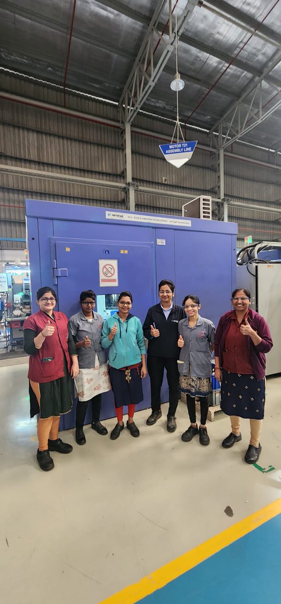 We support women empowerment and improvement of gender equality. Our Pune, India plant brings this to life one shift at a time. One of its lines is run by all women employees in a shift. Since it was formed, the team has seen improvements in skills, quality, consistency and more!