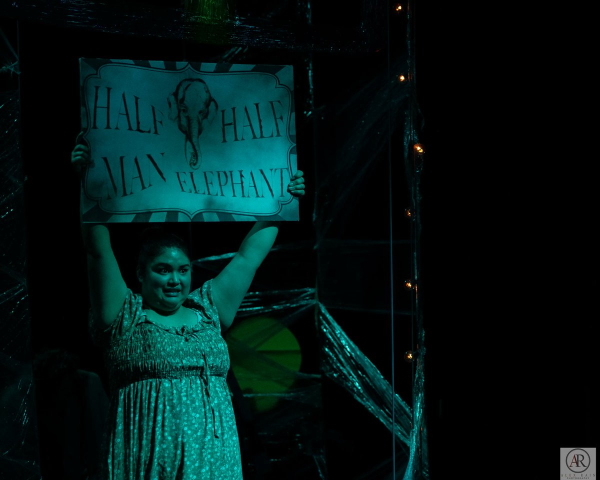 "The Elephant Man" opens tonight! Get tickets at buff.ly/3kwzu4m 
📸: Alex Rain Photography