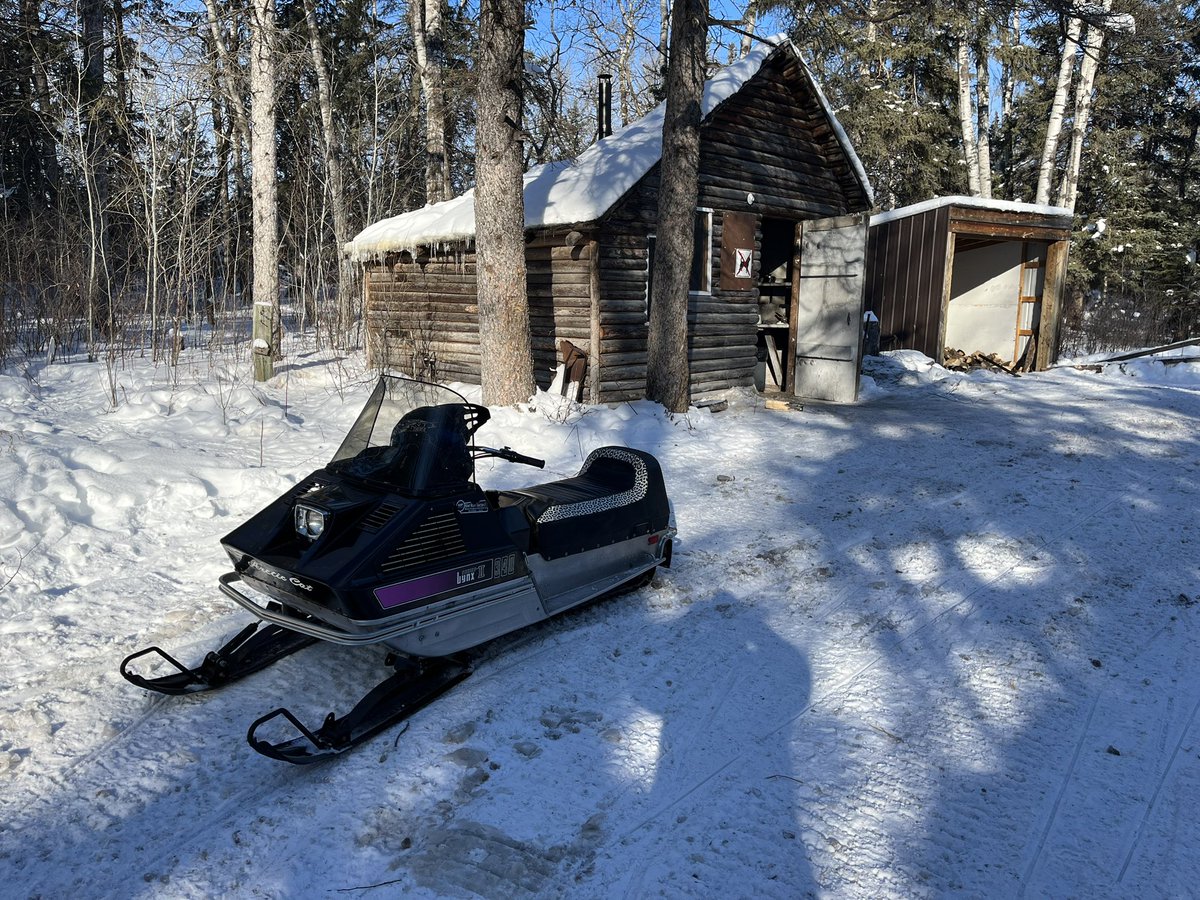 Nothing like taking the old ‘74 Lynx for a rip. Even though it kicks my ass when it floods easy.