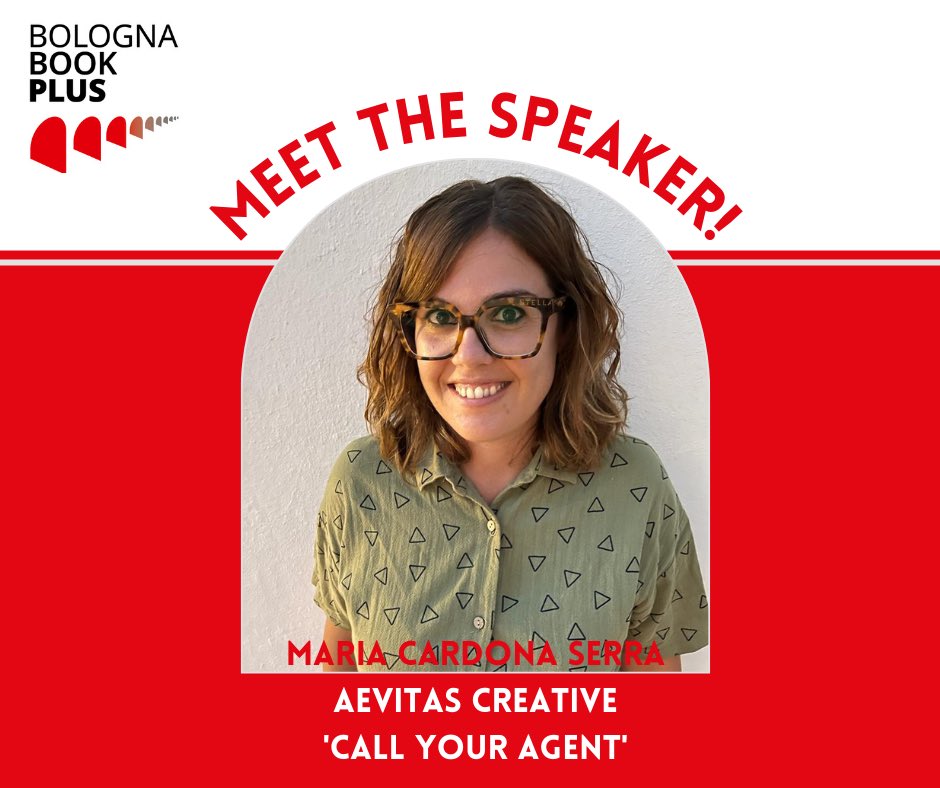 bolognabookplus's tweet photo. Meet the Speaker!🎉

Maria Cardona Serra, Aevitas Creative 
‘Call your Agent’ - 7th March

Book here! https://t.co/cYZXJexnI3 https://t.co/lm0xebOYQD