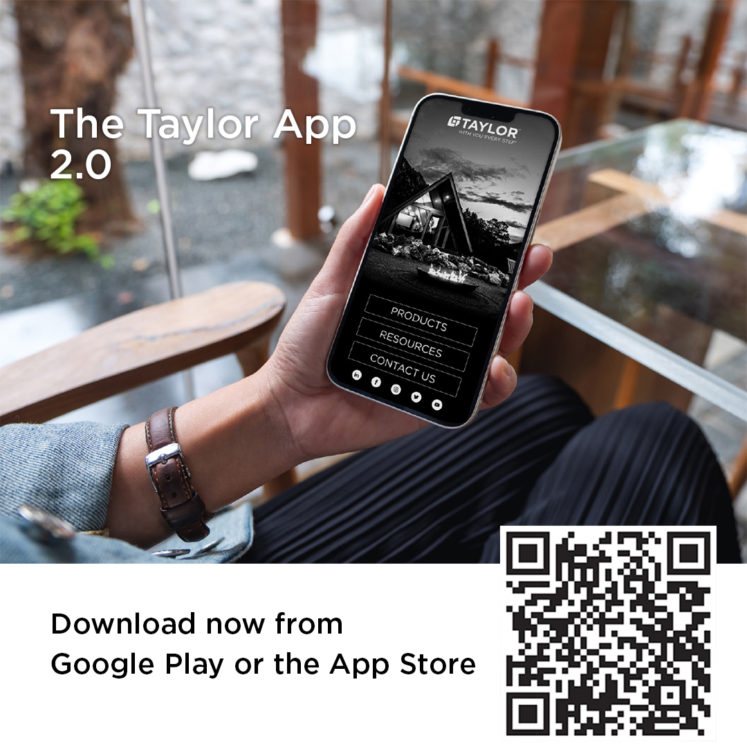 New 2.0 App from Taylor! Download today! #WithYouEveryStep #YourVitalAccessory Visit us at TISE, Booth 5569