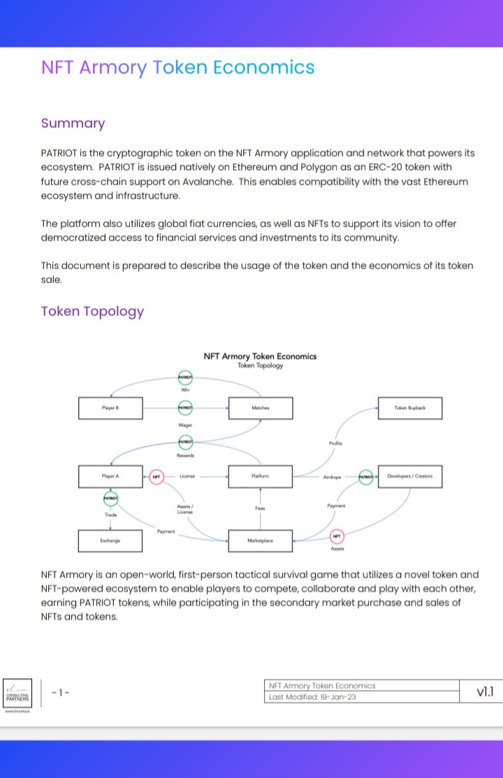 Bitburn_888's tweet photo. The future of #GameFi has begun! Better than #PlayToEarn. This is #PlayToWork! Pay others in PATRIOT #tokens to trade intel, fullfil bounties, and complete tasks in NFTArmory!

@100dblockchain #blockchain #NFTGaming #BlockchainGaming #NFTs #Web3

Discord>
https://t.co/hQ5OtzoQzF https://t.co/mIQaItaXyE