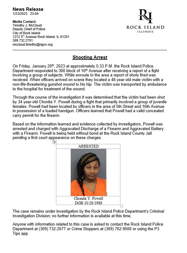 RockIslandPD's tweet photo. #RIPD For Immediate Release https://t.co/iuDJLTyp3u