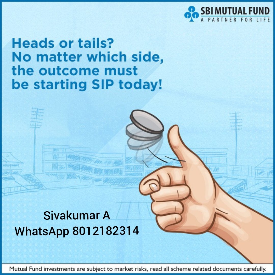 sivakumaral1981's tweet image. பூவா தலையா?எந்தப் பக்கமாக இருந்தாலும்,முடிவு ஒன்றே மியூச்சுவல் பண்ட் SIPஐ தொடங்க வேண்டும். உங்கள் எதிர்கால நிதி இலக்குகளுக்கு ஒரு படி நெருக்கமாக இருங்கள்.இப்போதே முதலீடு செய்யுங்கள்.முதலீட்டு உதவிக்கு வாட்ஸ்அப் 8012182314 #sip #mfsip #mutualfunds #investments #முதலீடு #சேமிப்பு
